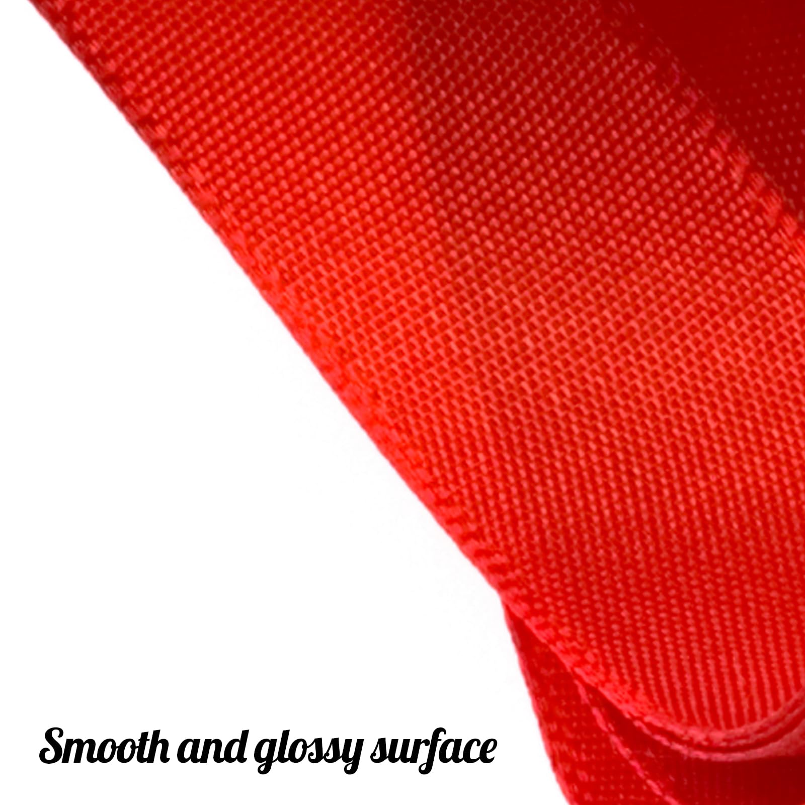 Flezoo 25 Yards Red Satin Ribbon 1 1/2inch, Single Face Polyester Silk Fabric Hair String Ribbon for Craft, Flower Bouquets, Gift Wrapping, Wedding, Bow Making and Valentines Decoration