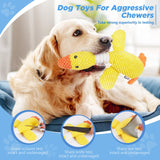 Vitscan Durable Dog Toys for Aggressive Chewers Large Breed/Dog Chew Toy/Indestructible Tough Squeaky Dog Toys/Interactive Dog Toys for Large Dogs/Plush Puppy Toys/Puppy Chew Toys for Teething