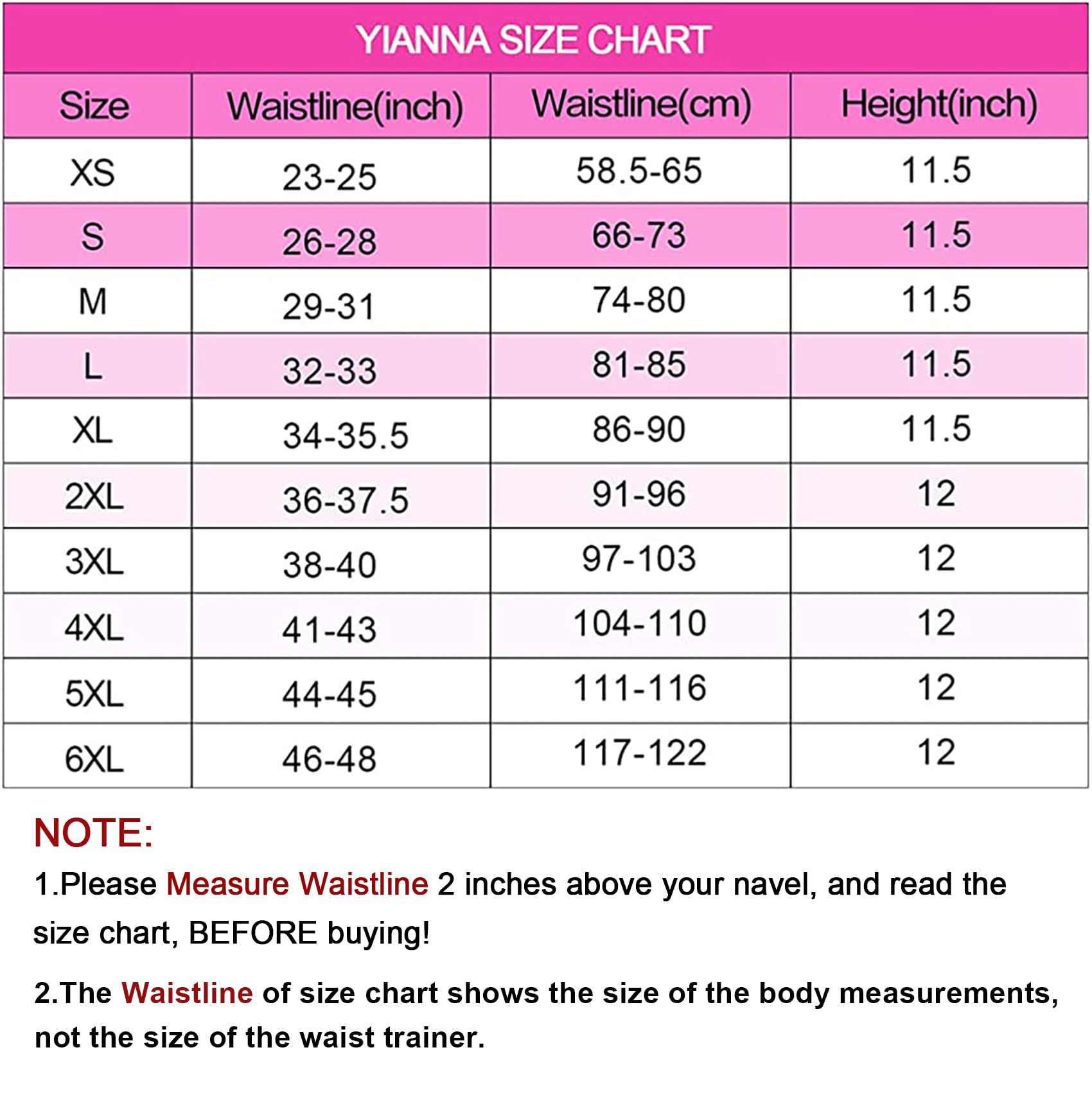 YIANNA Waist Trainer for Women Tummy Control Latex Underbust Waist Cincher Corset Sport Girdle Hourglass Body Shaper,(Black, S)