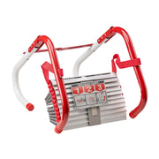 Kidde Fire Escape Ladder, 2-Story Rope Ladder, Extends to 13-Feet, Anti-Slip Rungs