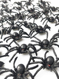 Muzboo Realistic Plastic Spider Toys Halloween Prank Props Small Size Funny Halloween Decorations 30pcs