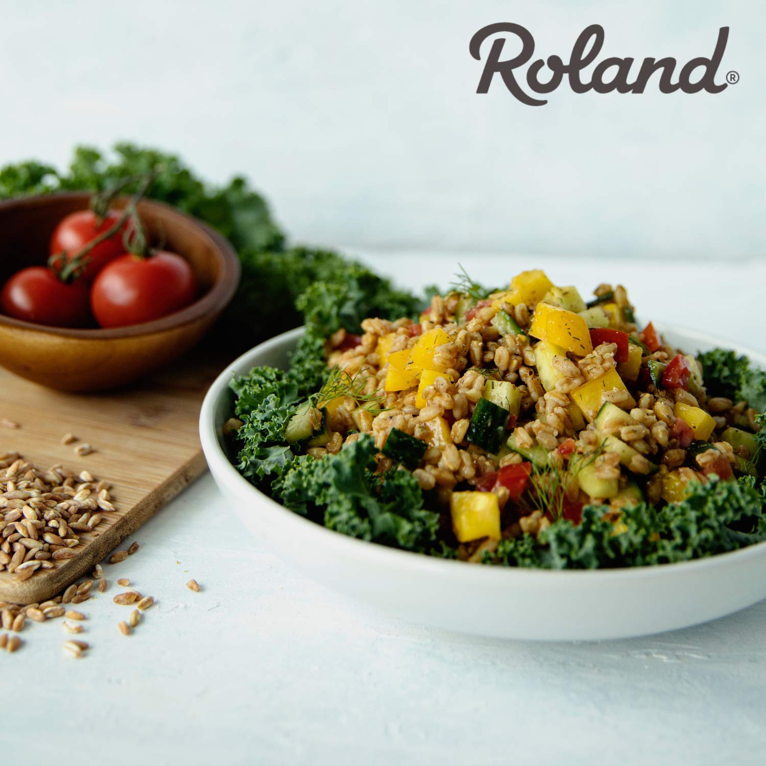 Roland Foods Pearled Italian Farro, Specialty Imported Food, 47.9 Ounce Bag, Pack of 1