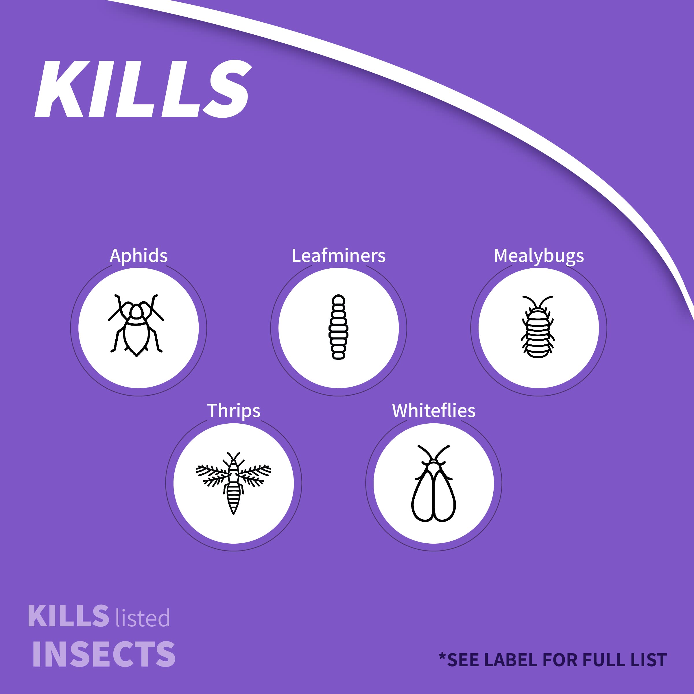 Bonide Systemic Houseplant Insect Control, 8 oz Ready-to-Use Granules for Indoors and Outdoors, Protects Plants from Insects