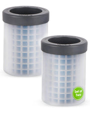 Tovolo Mini Ice Cylinder Set of 2 – Easy Squeeze and Release Mini Ice, BPA-Free Silicone, 200 Mini Cubes Each, Leak Proof, Dishwasher Safe, Compact Design for Freezer Storage