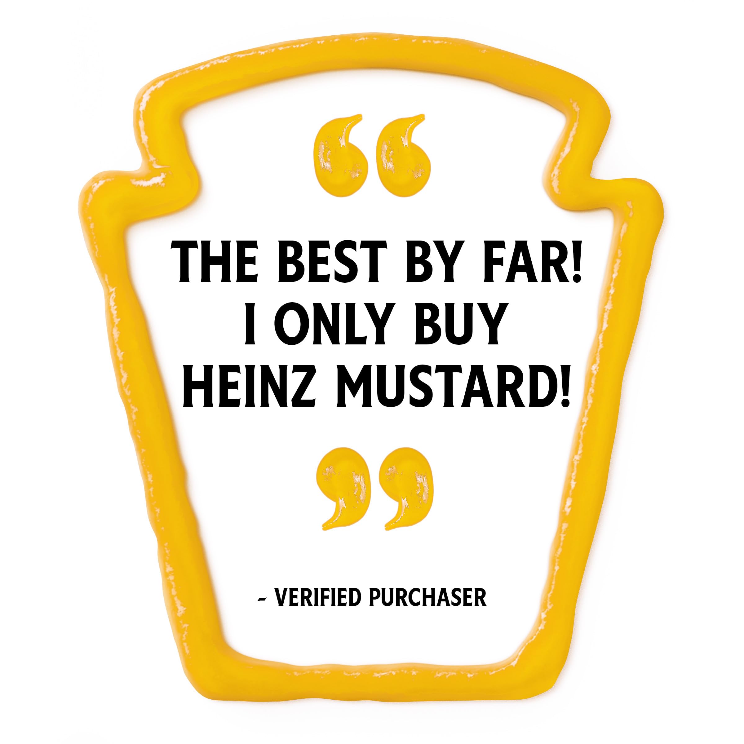 Heinz Yellow Mustard, 8 oz Bottle