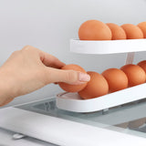 YouCopia RollDown™ Egg Dispenser, Space-Saving Rolling Eggs Dispenser and Organizer for Refrigerator Storage