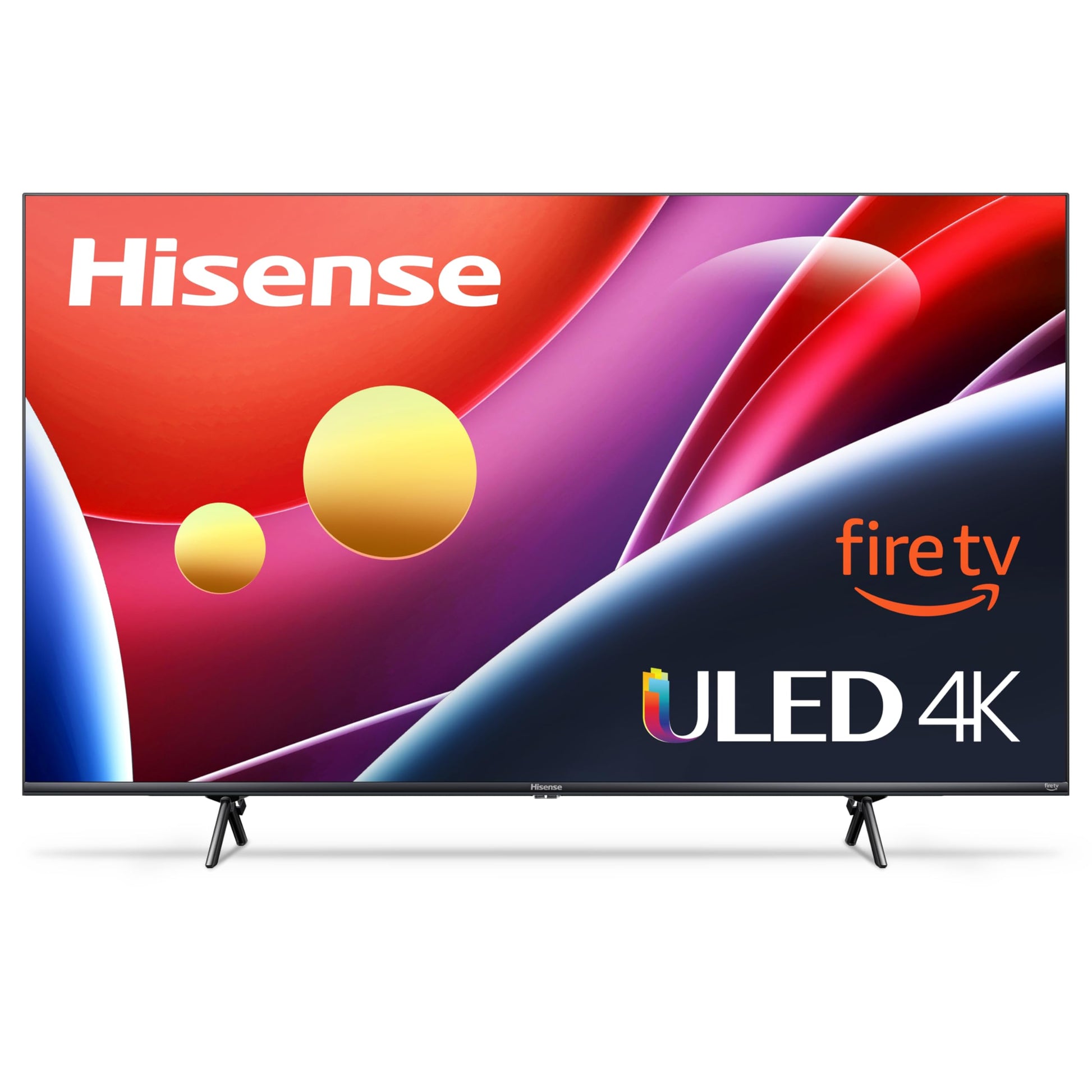 Hisense 58-Inch Class U6HF Series ULED 4K UHD Smart Fire TV (58U6HF) - QLED, Full Array Local Dimming , 600-Nit Dolby Vision, HDR 10+, HDMI 2.1, Game Mode Plus VRR, Alexa Compatibility, Black