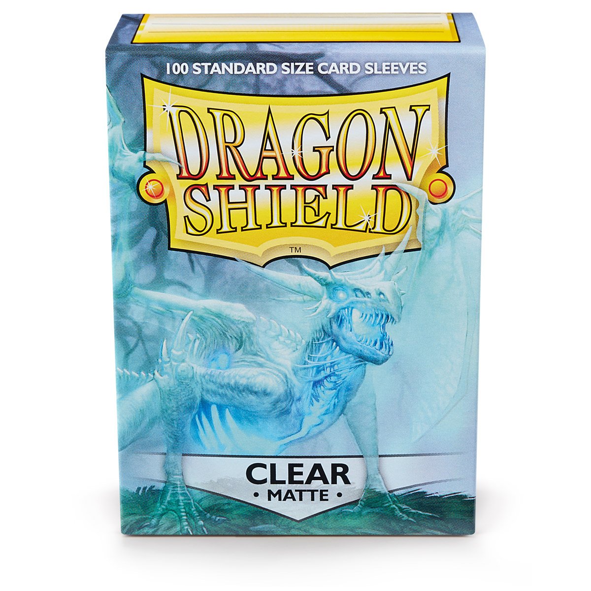 Dragon Shield Sleeves Matte Card Game,Polypropylene, Clear