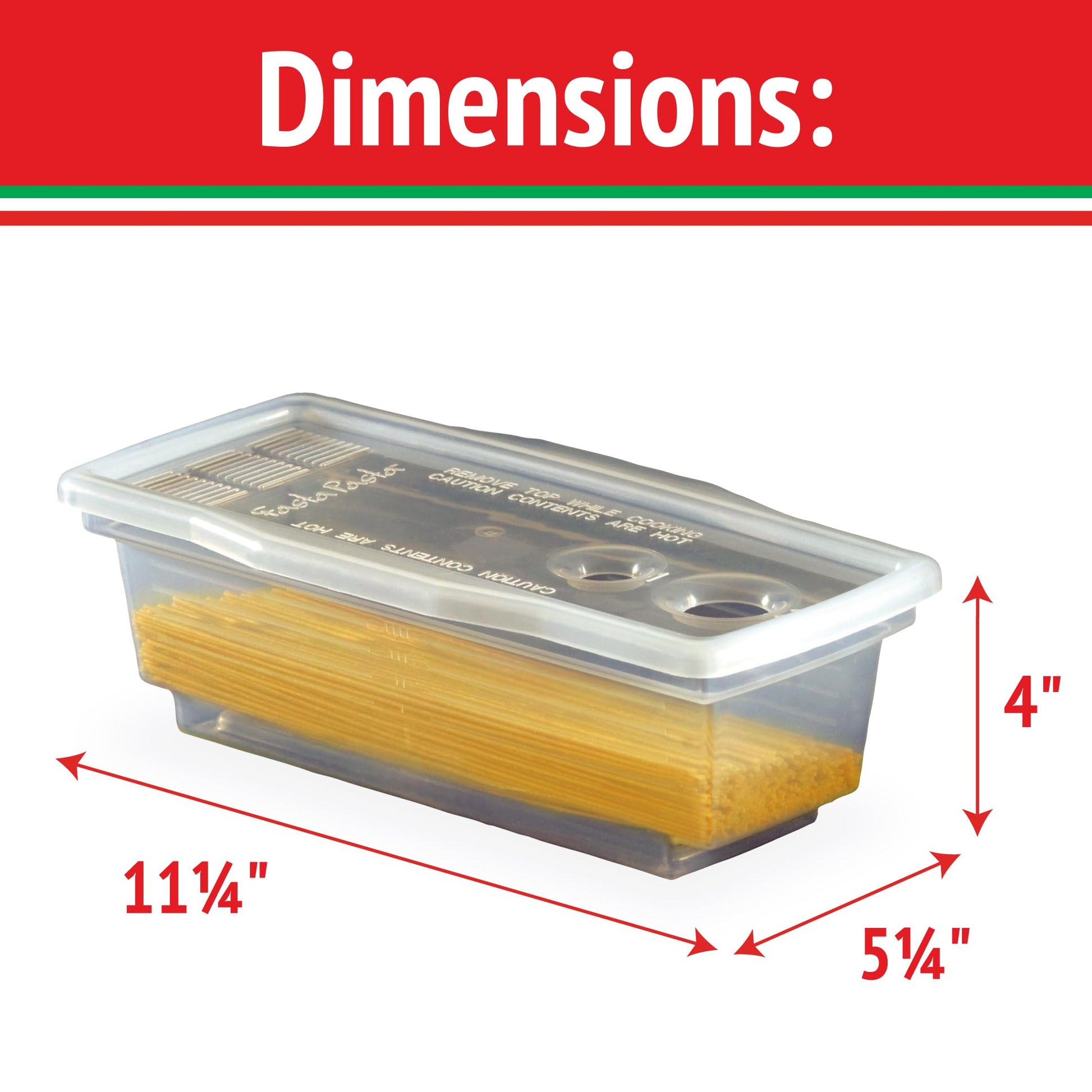 The Original Fasta Pasta Microwave Cooker with Lid & Built-in Strainer-No More Messes, Waiting for Water to Boil, or Sticky Noodles-Perfect Al Dente Pasta Every time- Patented Design, It Really Works