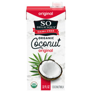 So Delicious Dairy Free Shelf-Stable Coconut Milk, Original, Vegan, Non-GMO Project Verified, 1 Quart