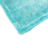 The Rag Company - The Liquid8r - Absorbent 70/30 Blend Microfiber Drying Towel for Cars, Trucks, SUVs, Safe for Detailing + Scratch Free, Twist Loop, 1100gsm, 25in x 36in, Aqua Blue