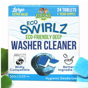 Eco-Gals Eco Swirlz Washing Machine Cleaner, 24 Count