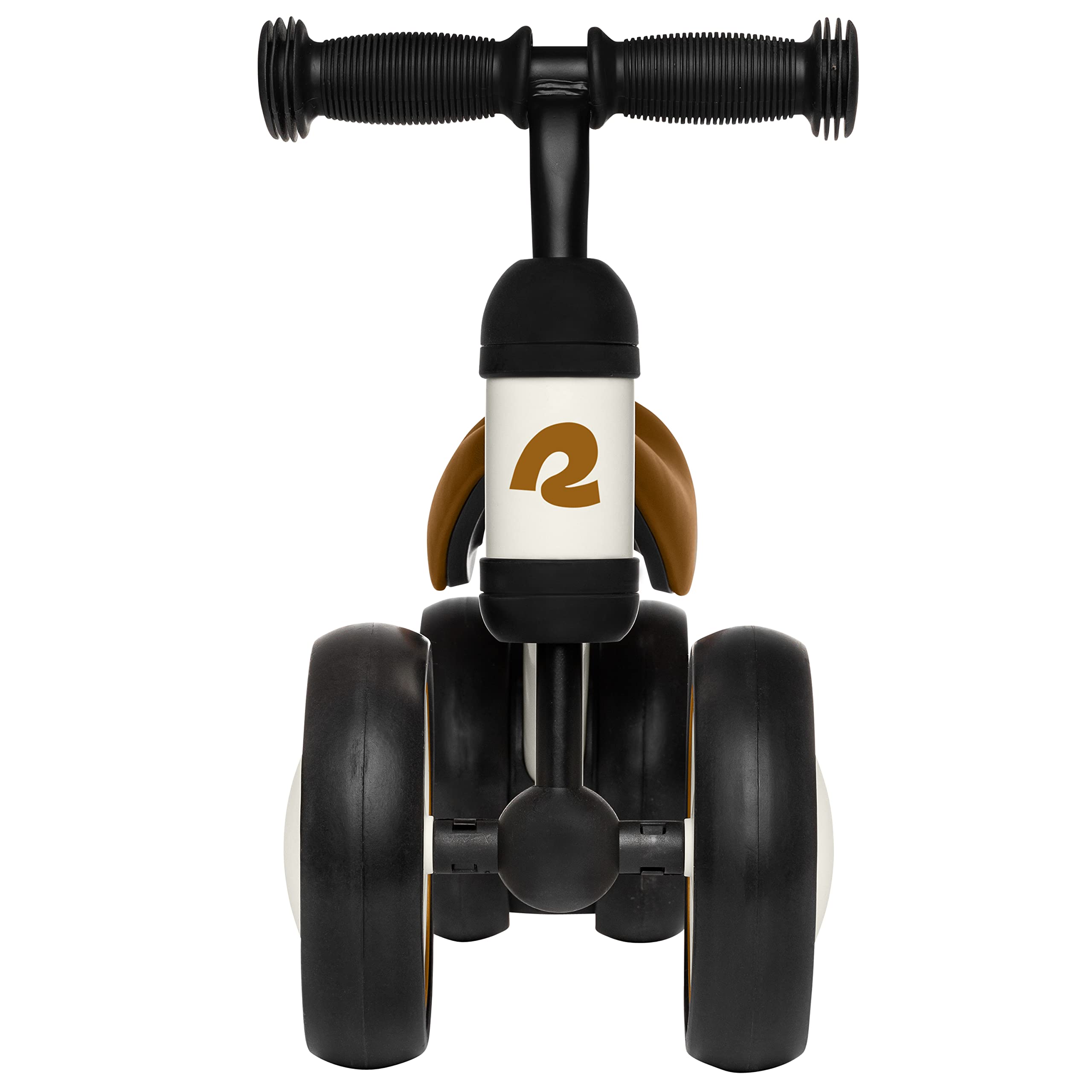 Retrospec Cricket Baby Walker Balance Bike with 4 Wheels for Ages 12-24 Months - Baby Toys & Toddler Toys for 1 Year Olds - Ride On Bicycle - Boys & Girls