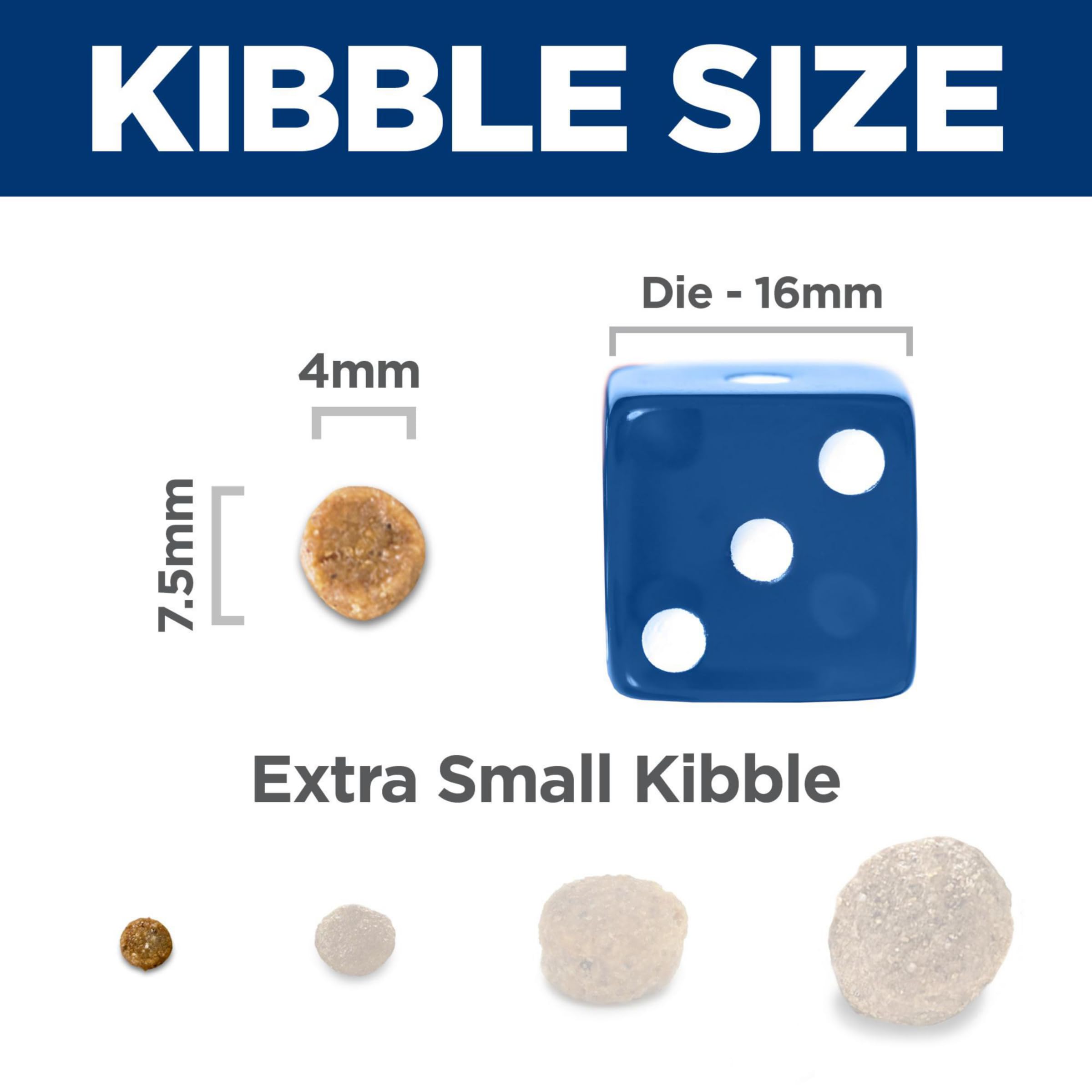 Hill's Science Diet Sensitive Stomach & Skin, Adult 1-6, Small & Mini Breeds Stomach & Skin Sensitivity Support, Dry Dog Food, Chicken Recipe, 4 lb Bag