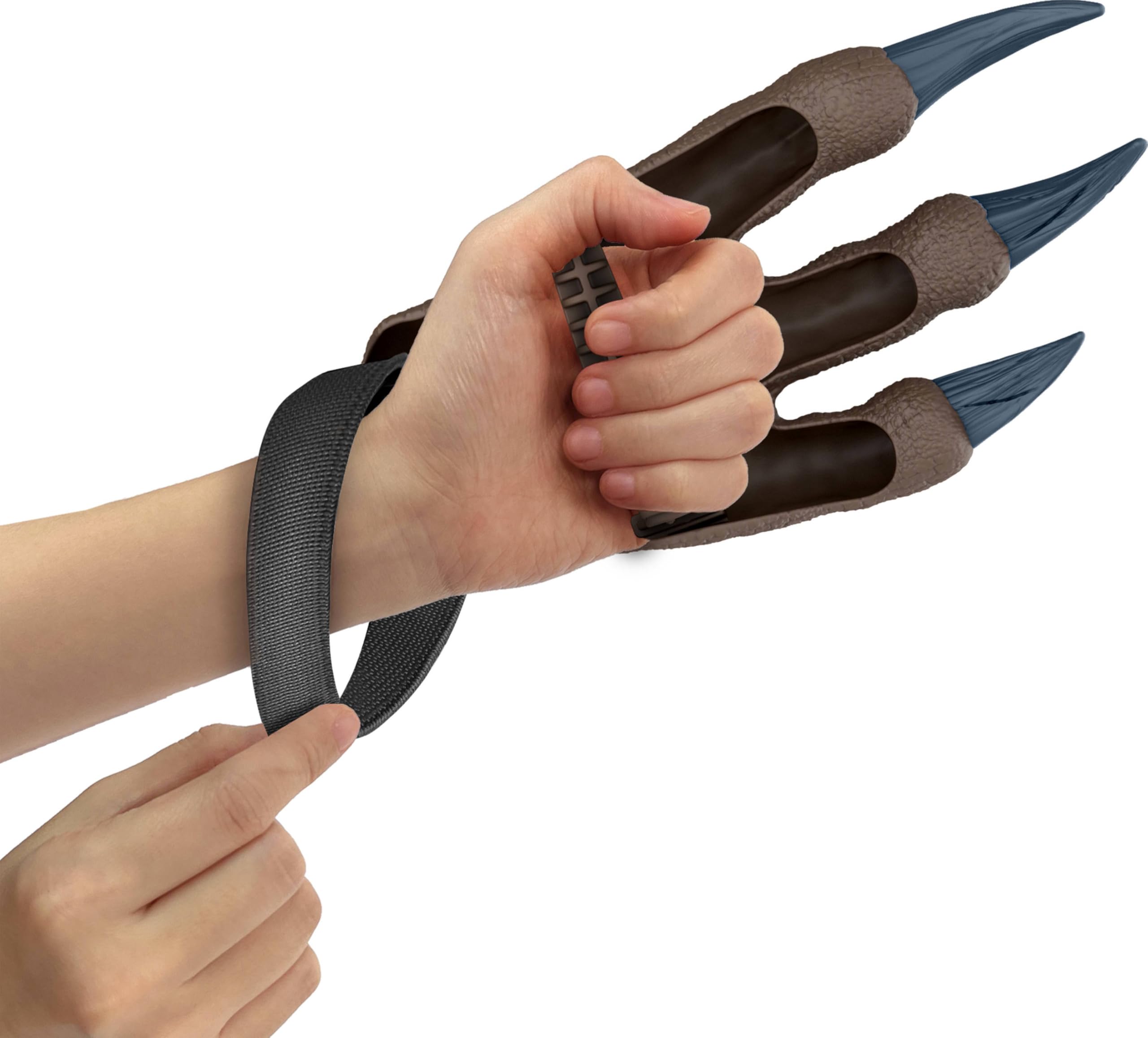 Mattel Jurassic World Rebirth Spinosaurus Battle Claws, Dinosaur Soft Plastic Role Play Handwear, 10.8-Inch Long Costume Pair, Stretchy Strap
