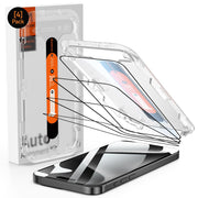 DIMONCOAT 4-Pack TOP 9H+ Glass for iPhone 15 Pro Max Screen Protector 6.7"[13FT Military Grade Shatterproof][Auto Alignment Kit] Screen Protector 15 ProMax Tempered Glass Longest Durable Case-Friendly