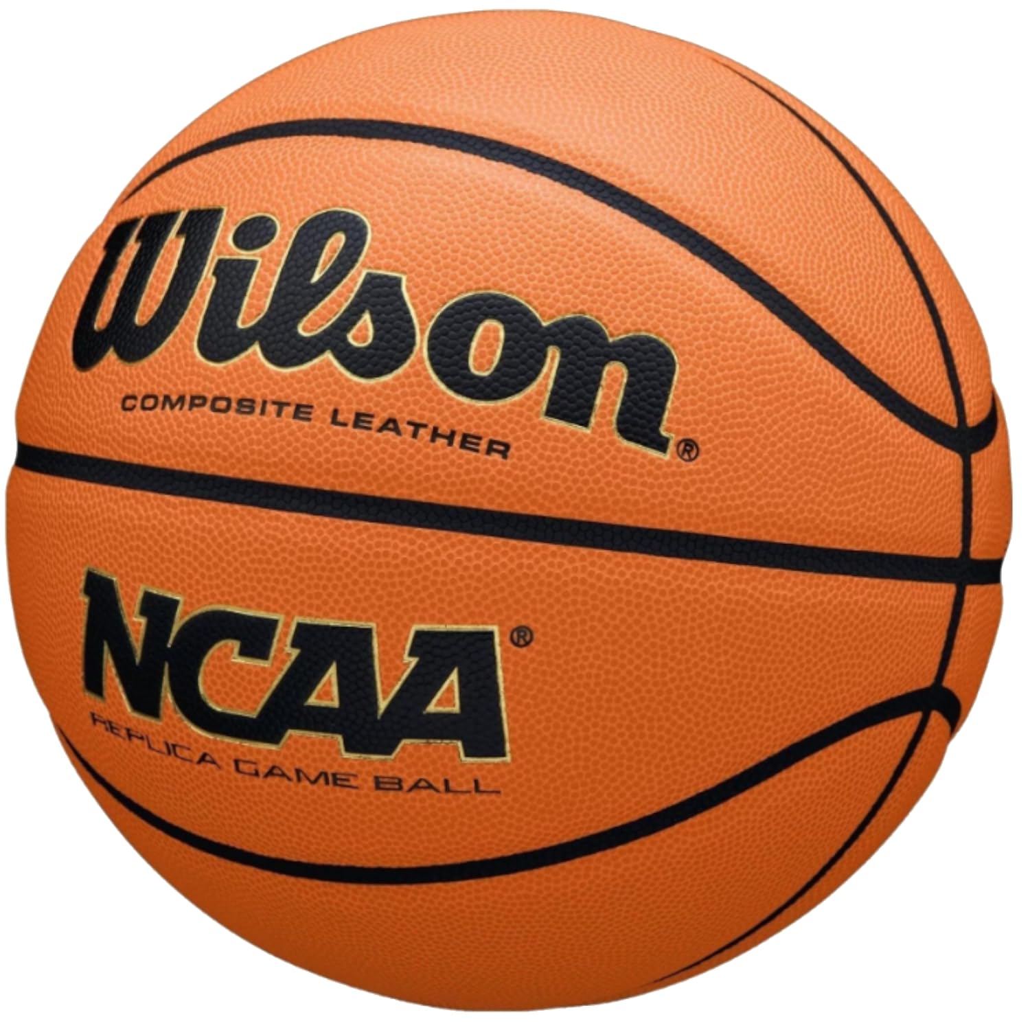 Wilson NCAA Evo NXT Replica Basketball - Size 6 - 28.5", Orange