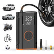 Tire Inflator Portable Air Compressor-160 PSI Car Tire Air Pump Portable, Bike Pump with Gauge, Portable Tire Pump for Car, Bike, Motorcycle Tires, Balls, and More