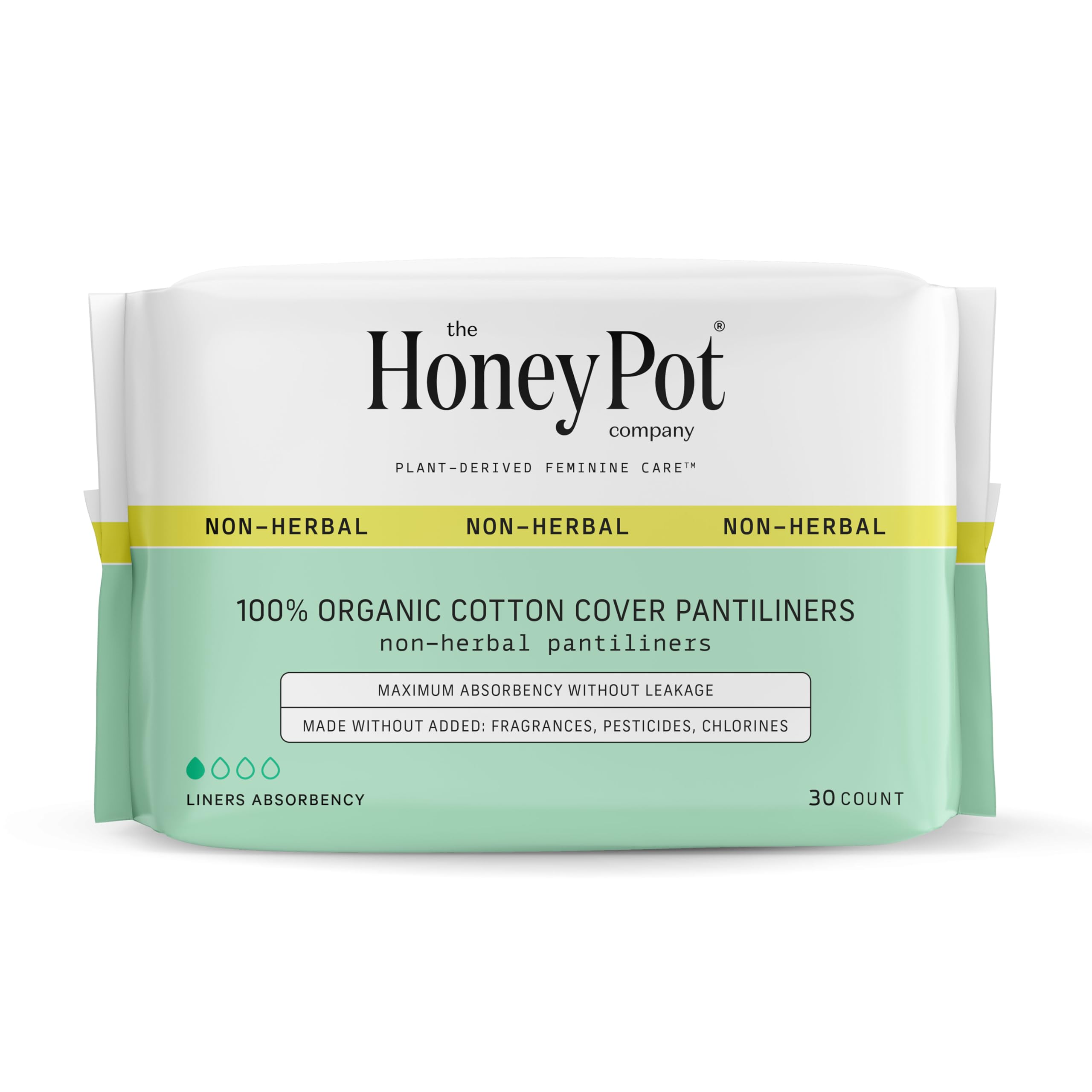 The Honey Pot Company - Pads for Women - Non-Herbal Regular Flow w/Wings - Organic Cotton Cover & Ultra-Absorbent Pulp Core - Sanitary Pads for Women - Feminine Care - FSA & HSA Eligible - 20 ct