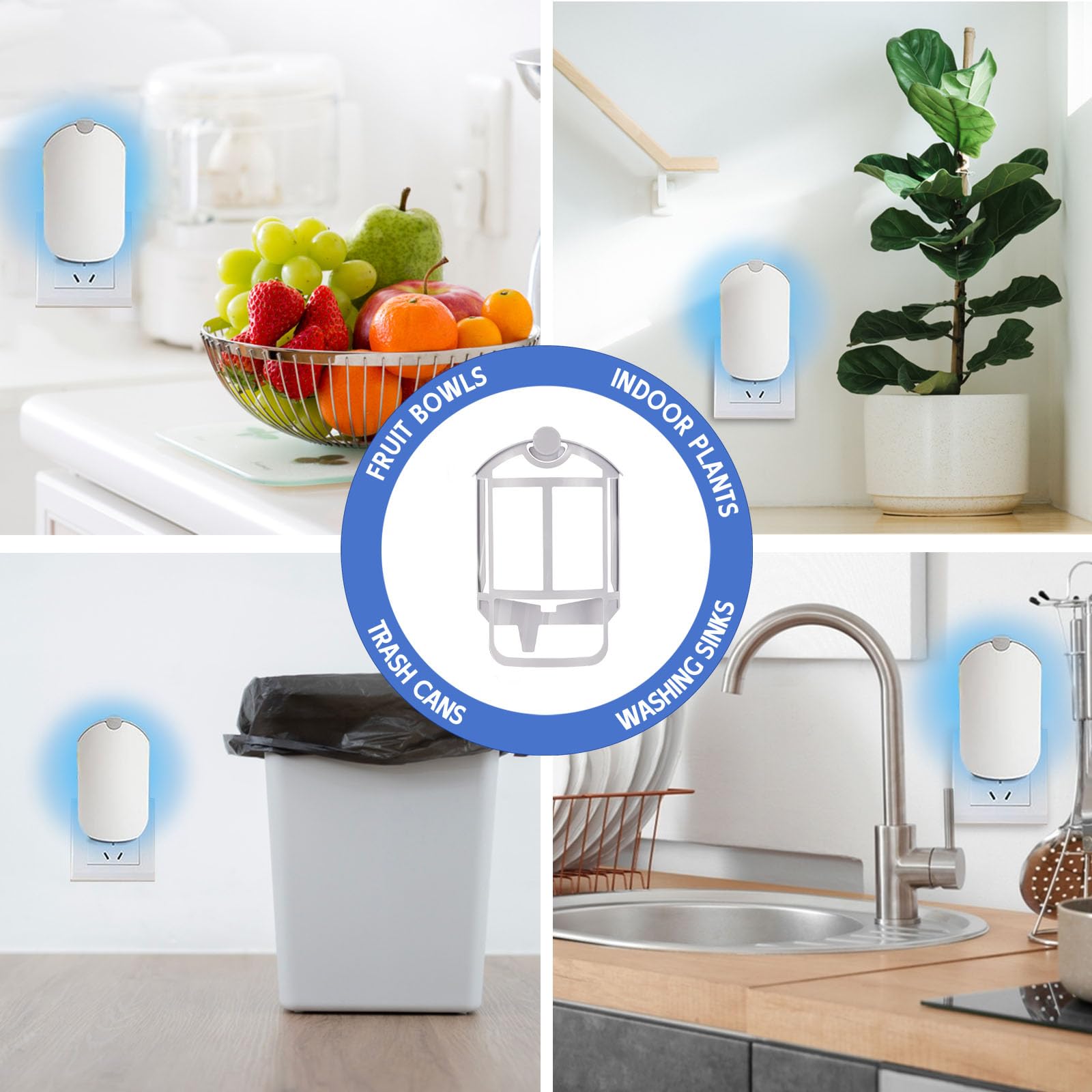 ZVVN 8 Pack Refill Cartridges, Refills Compatible with Indoor Light M364A and Max, Replacement 100% Fit (8 Refill Cartridges)