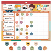 ANSTROUT Boho 32 Chore Charts Behavior Reward Chart System,Sticker Chore Chart Pad for Kids with 2328 Stickers, 12.2" x 9.8" Magnetic Reward Chart to Develop Responsibility & Good Habits.