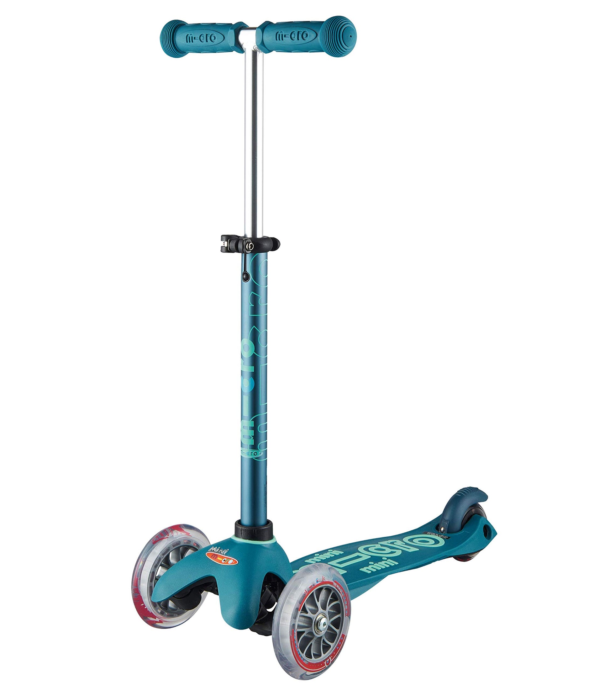 Micro Mini Deluxe 3-Wheeled, Lean-to-Steer, Swiss-Designed Micro Scooter for Kids, Ages 2-5 - Blue