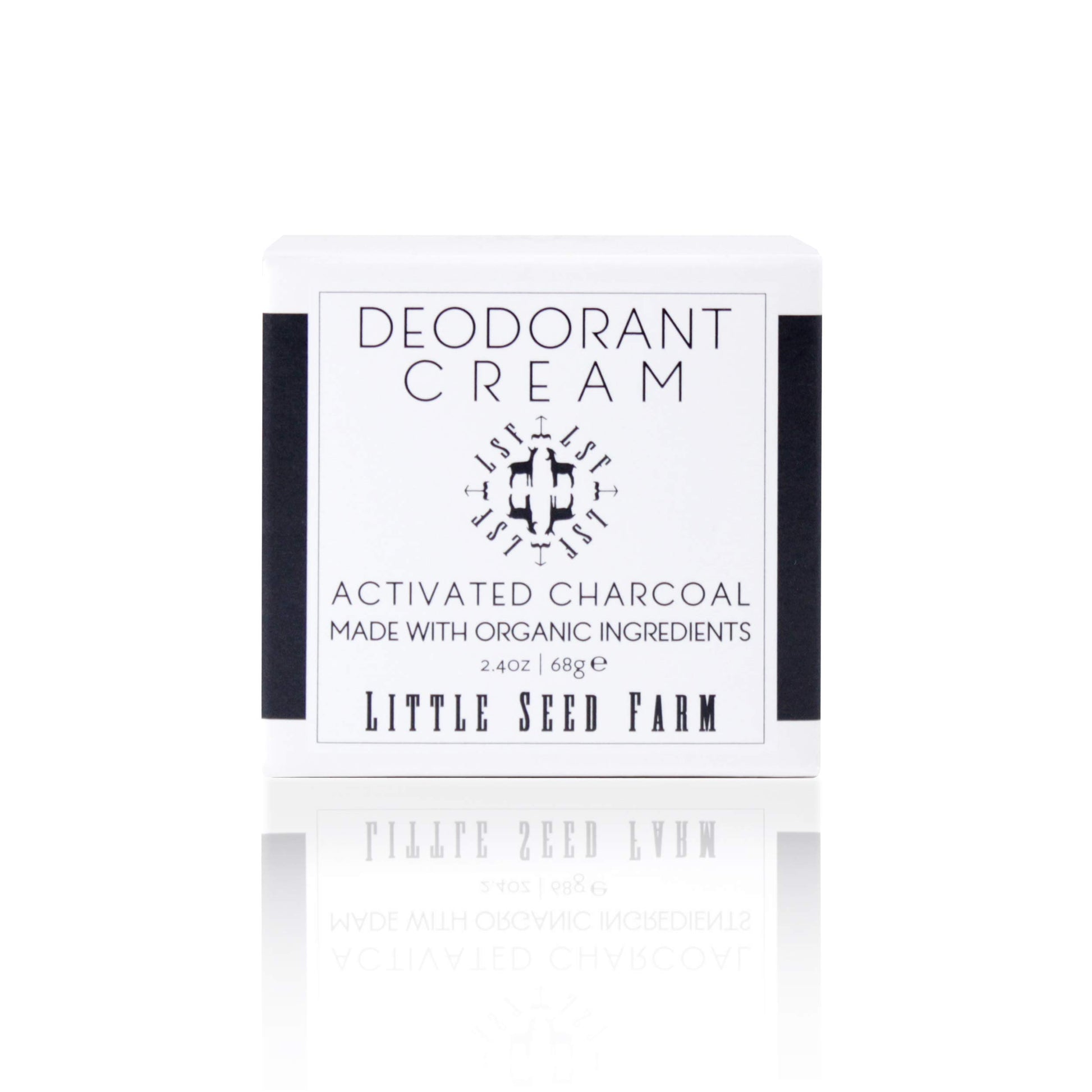 Little Seed Farm All Natural Deodorant Cream, Aluminum Free Deodorant for Women or Men, 2.4 Ounce - Grapefruit Lemon