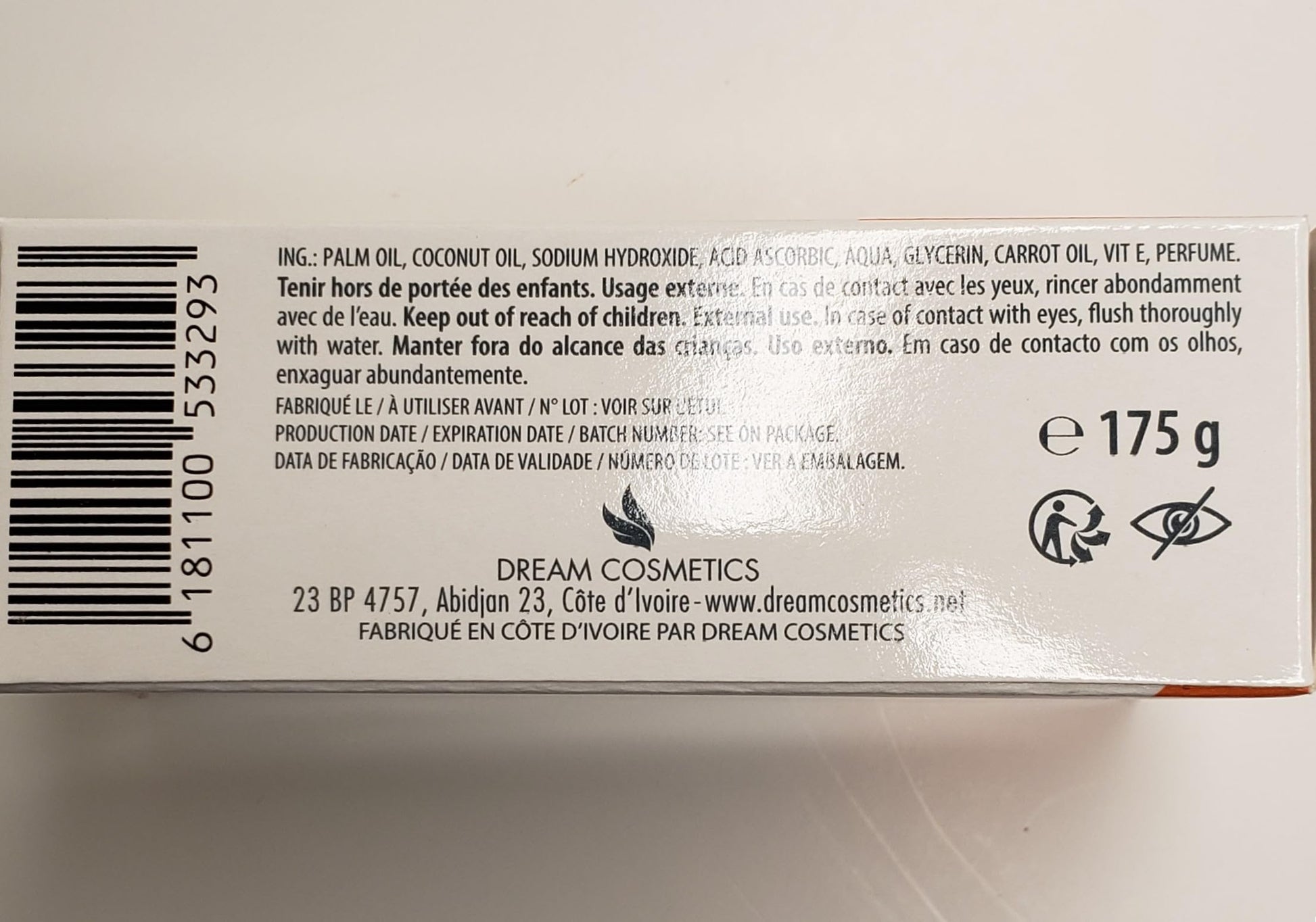 CT+ Clear Therapy Extra Lightening Skin Cream 6.76 & Lotion 8.45oz & Soap 6.17oz & Serum 2.37oz & Liner101 LPS40 Pencil & Sample Fragrance
