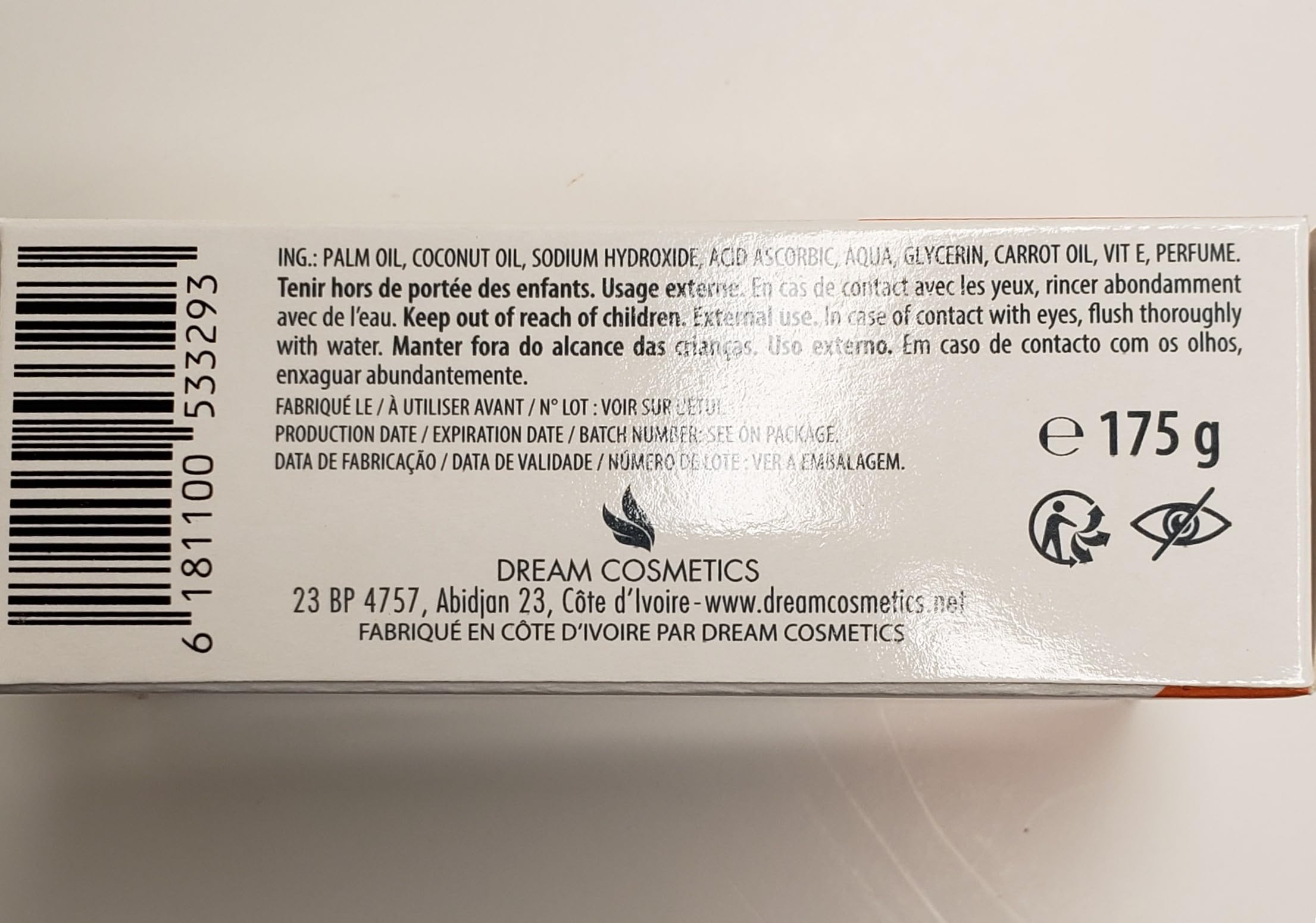 CT+ Clear Therapy Extra Lightening Skin Cream 6.76 & Lotion 8.45oz & Soap 6.17oz & Serum 2.37oz & Liner101 LPS40 Pencil & Sample Fragrance