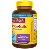 Nature Made Hair Skin and Nails with Biotin 2500 mcg, Dietary Supplement For Healthy Hair Skin and Nails Support, 120 Softgels, 120 Day Supply