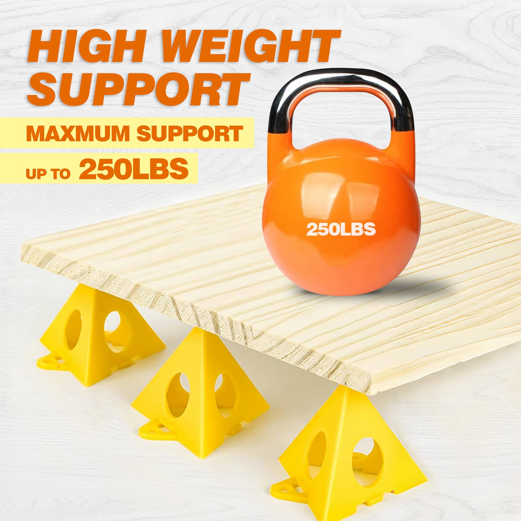 KATA Painters Painting Pyramid Stands: 36pcs Cabinet Doors Risers & Painting - Paint Triangle Stands Mini Cones Tripods for Canvas Support & Pouring - Art DIY Projects Household Essemtials