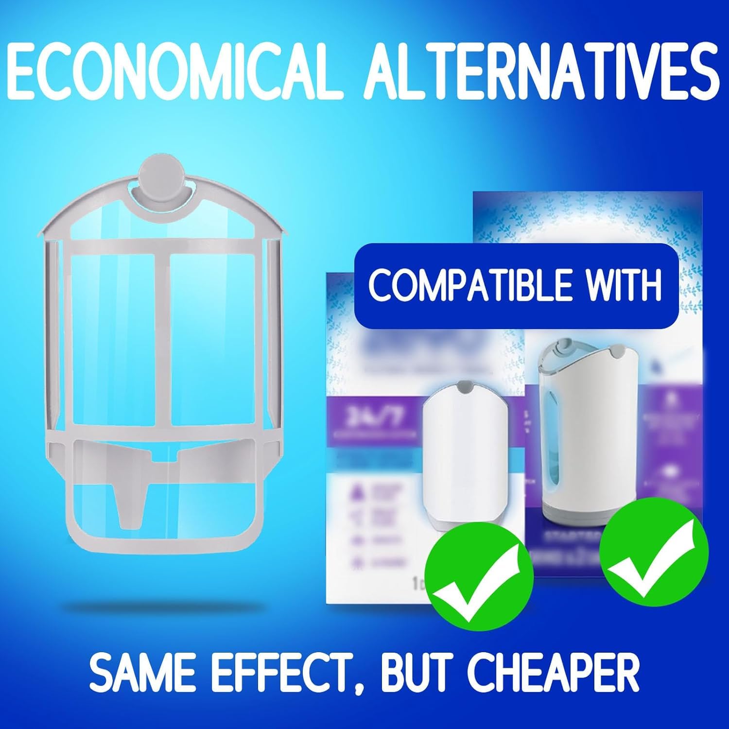 ZVVN 8 Pack Refill Cartridges, Refills Compatible with Indoor Light M364A and Max, Replacement 100% Fit (8 Refill Cartridges)