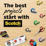 Scotch Magic Tape, 3 Rolls, Numerous Applications, Invisible, Engineered for Repairing, 3/4 x 300 Inches, Dispensered (3105)