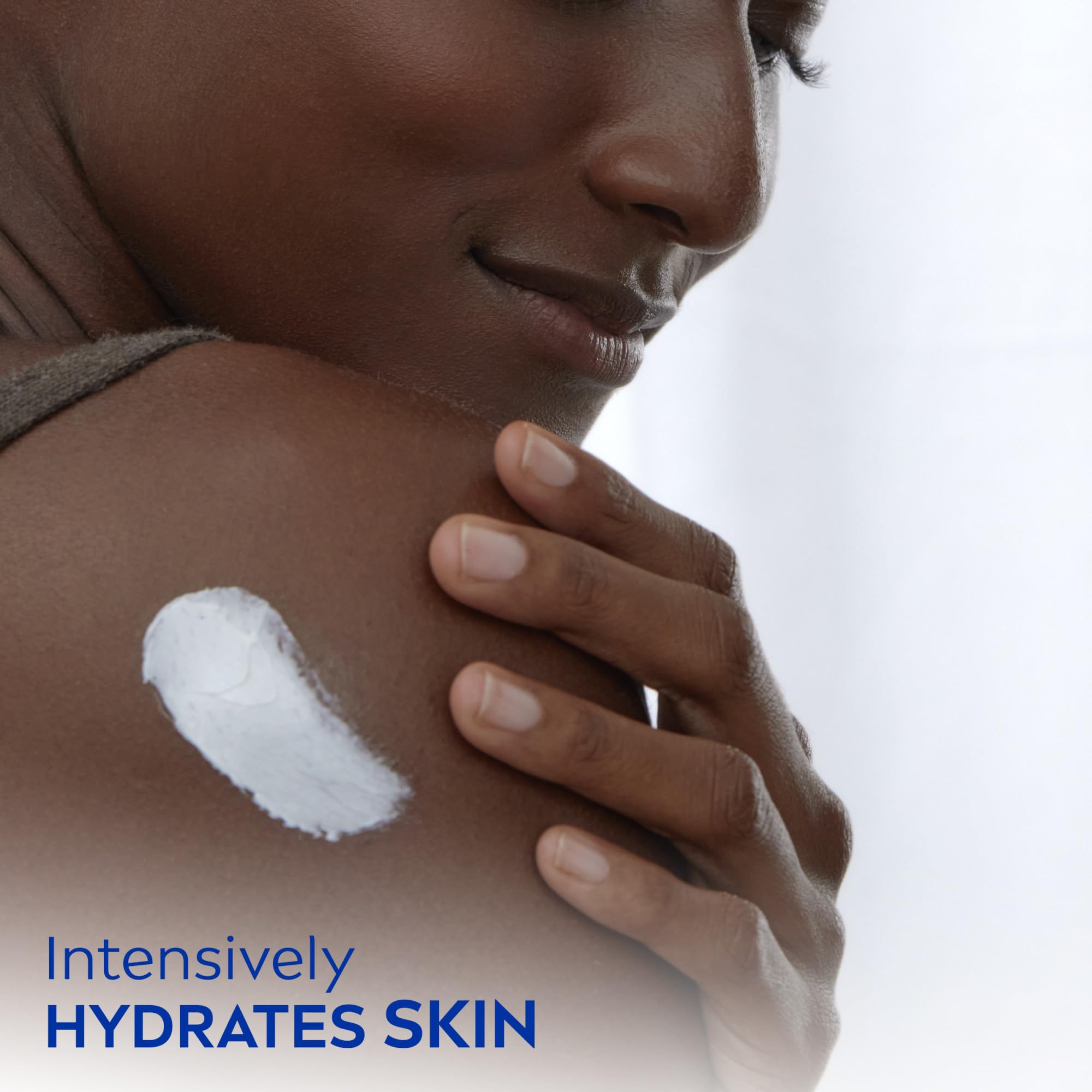 NIVEA Creme Body, Face and Hand Moisturizing Cream for All Skin Types, Rich Body Moisturizer with Provitamin B5, 13.5 Oz Tin