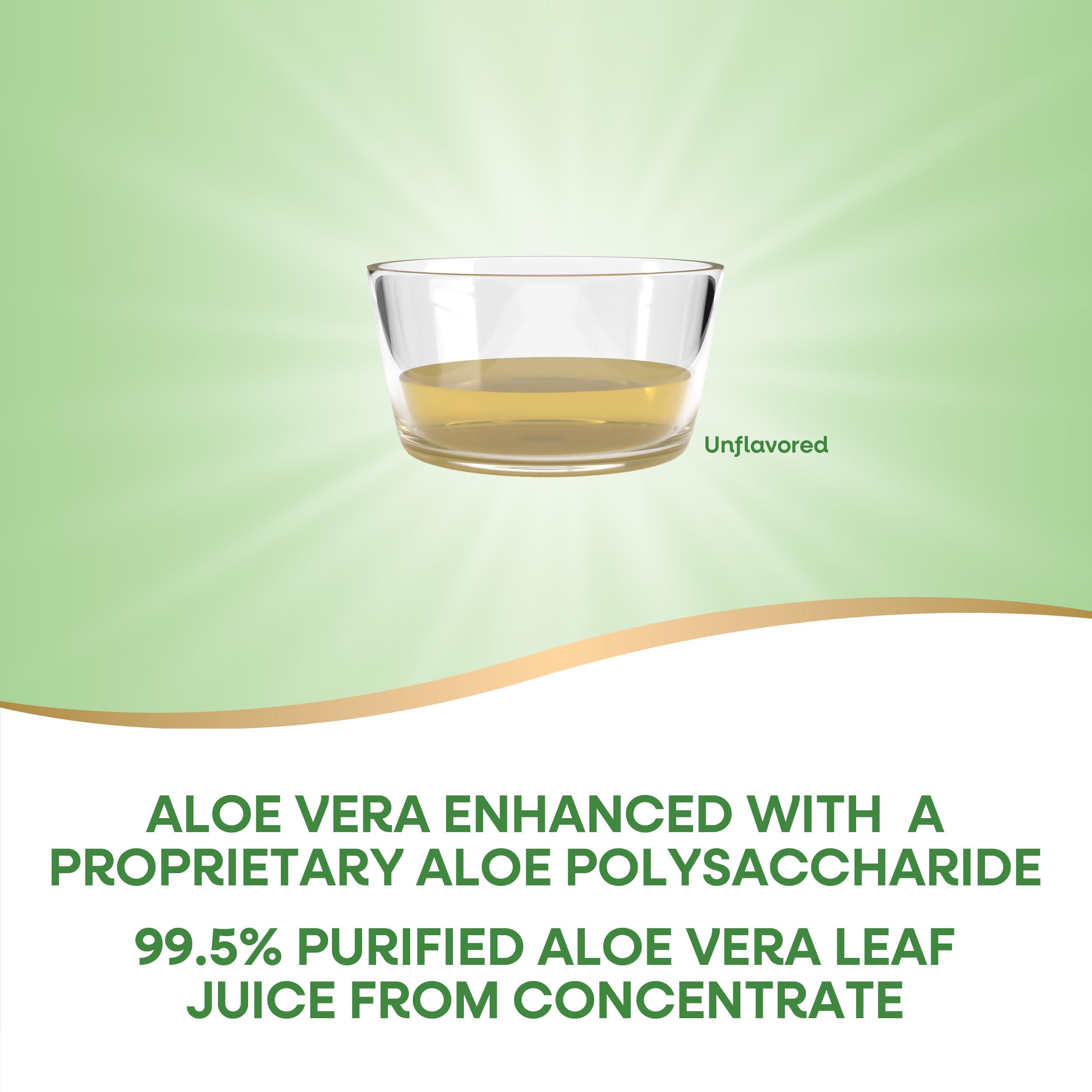 Nature's Way Aloe Vera Leaf Juice with Polymax+, 99.5% Purified Aloe Vera Leaf Juice from Concentrate, Unflavored, 33.8 Fl Oz