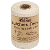 Vivifying Butchers Twine, 656 Feet 3Ply Food Safe Cotton Bakers Twine String for Tying Meat, Making Sausage, Trussing Turkey, Roasting, Cooking and Packing(Beige)