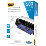 Fellowes Thermal Laminating Pouches, 5mil Letter Size Sheets, 9 x 11.5, 100 Pack, Clear (5743501)