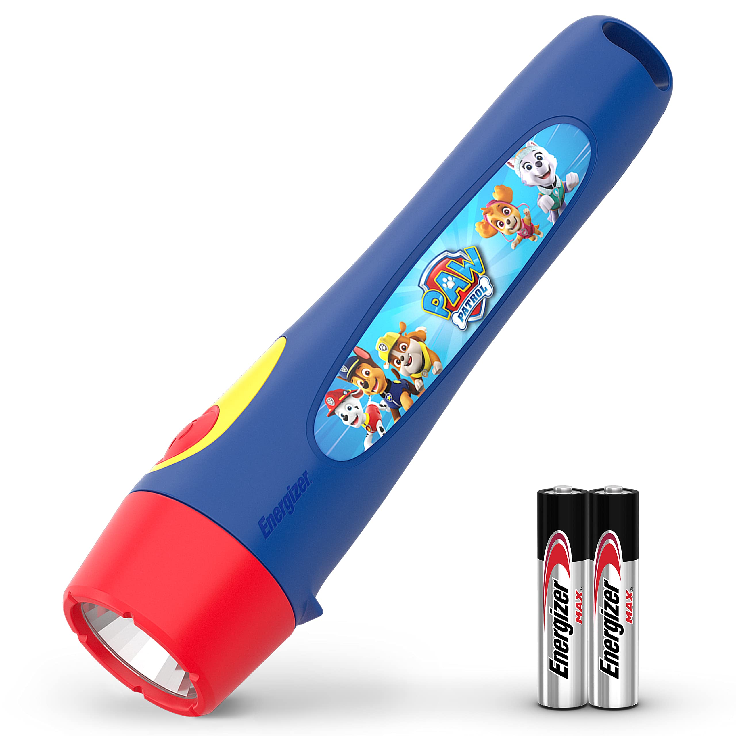 Energizer PAW Patrol Flashlights (2-Pack), Paw Patrol Toys for Boys and Girls, Great Lightweight LED Flashlights for Kids (Batteries Included)