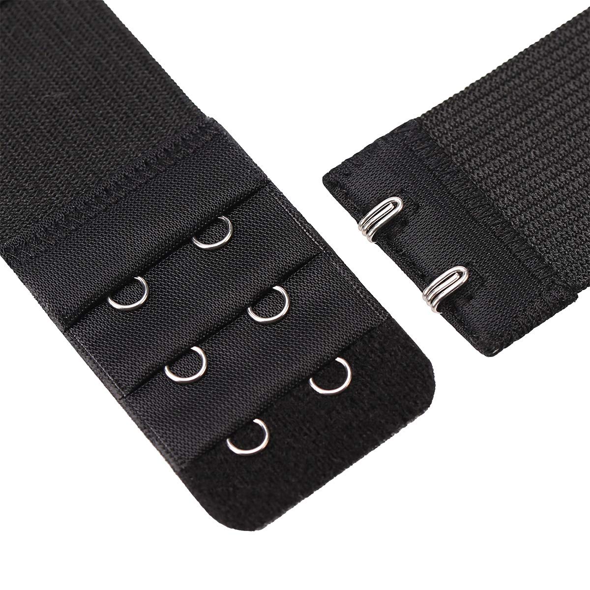 iminoo 6 Pcs Women's Bra extenders 2 Hooks Elastic Bra Extension
