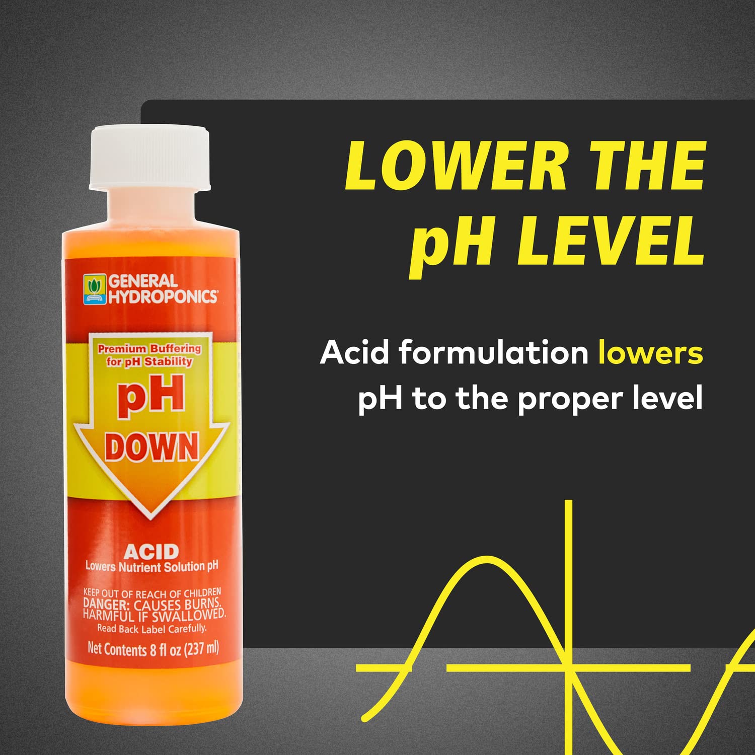 General Hydroponics pH Control Kit For A Balanced Nutrient Solution
