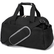 14 inch Small Gym Bag for Women & Men, Mini Duffel Bag for Travel Sports Lightweight Carry On Bag, Black