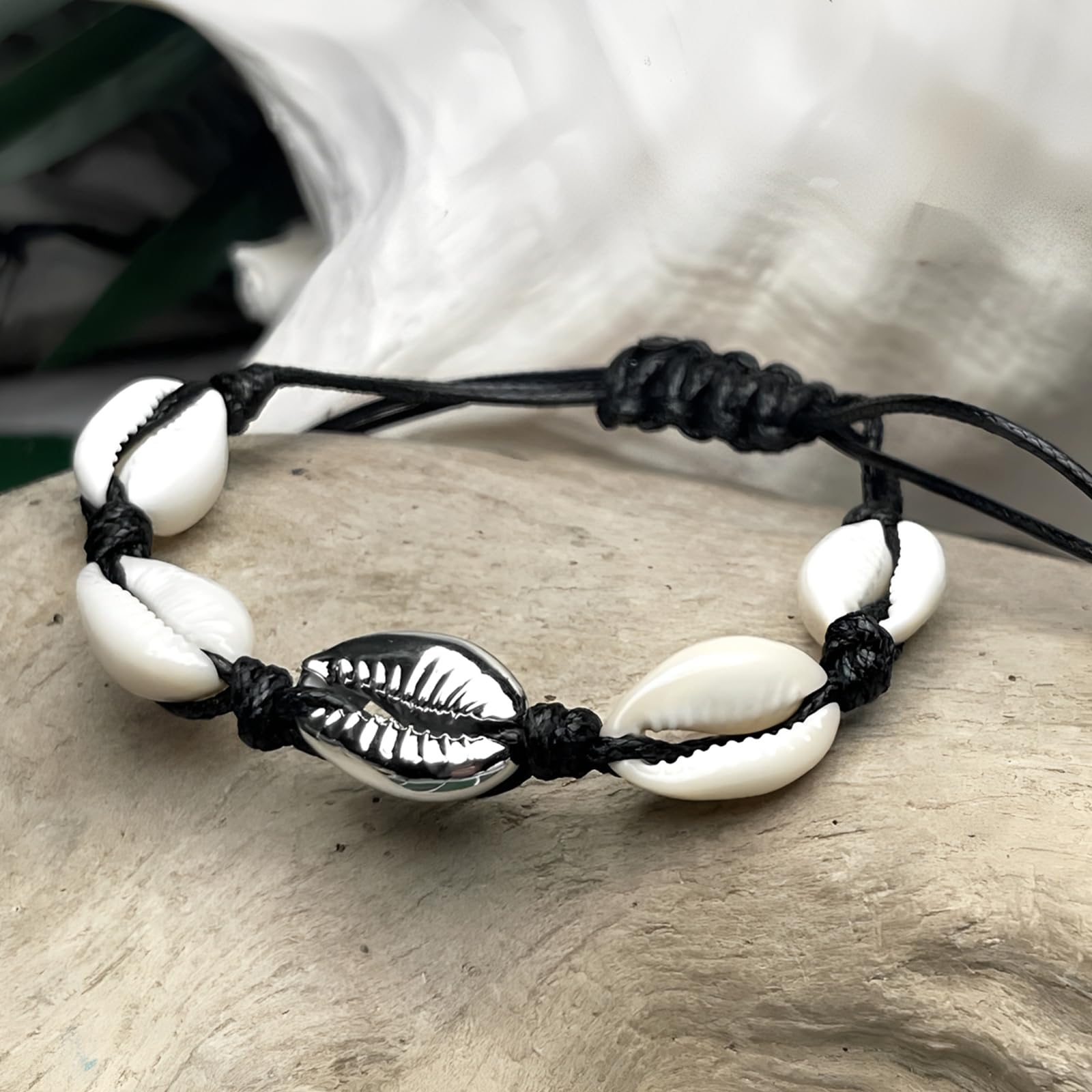 Anwyll 1.5MM Black Nylon String - 110Yards Wind Chime String Weather Resistant Nylon Cord Black Nylon Bracelets String Beading Thread Macrame Trim Cord for Necklace Jewelry Making Craft Halloween