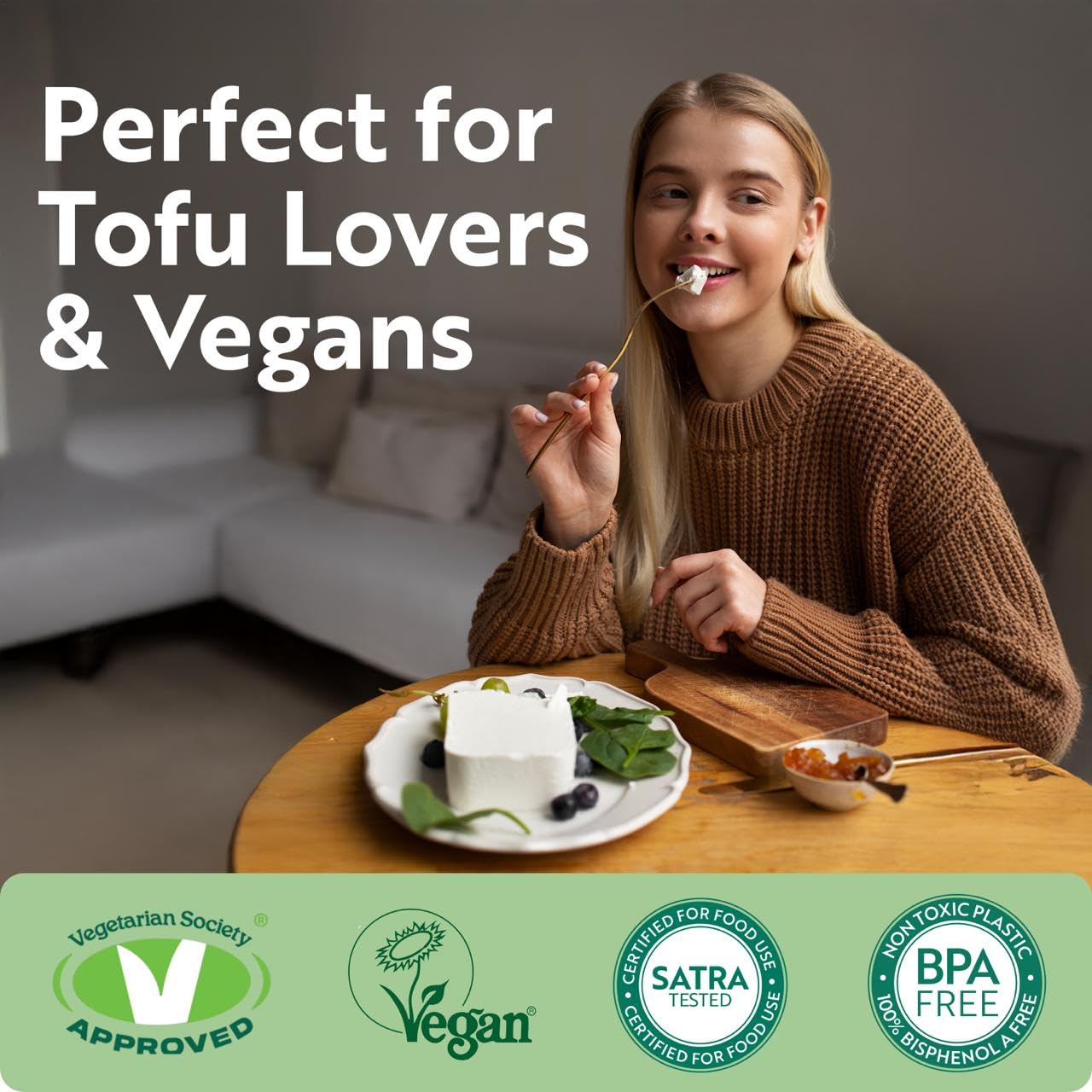 Tofuture Tofu Press by Tofuture - The Original and Best Tofu Press. Easily And Quickly Remove Water from Tofu to Improve the Flavor and give Perfect Texture Everytime