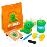 The Woobles Beginners Crochet Kit with Easy Peasy Yarn as seen on Shark Tank - with Step-by-Step Video Tutorials - JoJo The Bunny