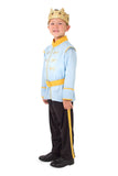 Little Adventures Soft Golden and Silver Prince and King Crowns Dress Up Costume Accessory (Gold Prince)