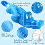 ADSDIA Tough Dog Toys for Aggressive Chewers Large Breed, Indestructible Dog Toys for Large Dogs,Dog Chew Toys for Aggressive Chewers, Toys for Large/Medium Dogs to Keep Them Busy,Enjoy Chewing (blue)