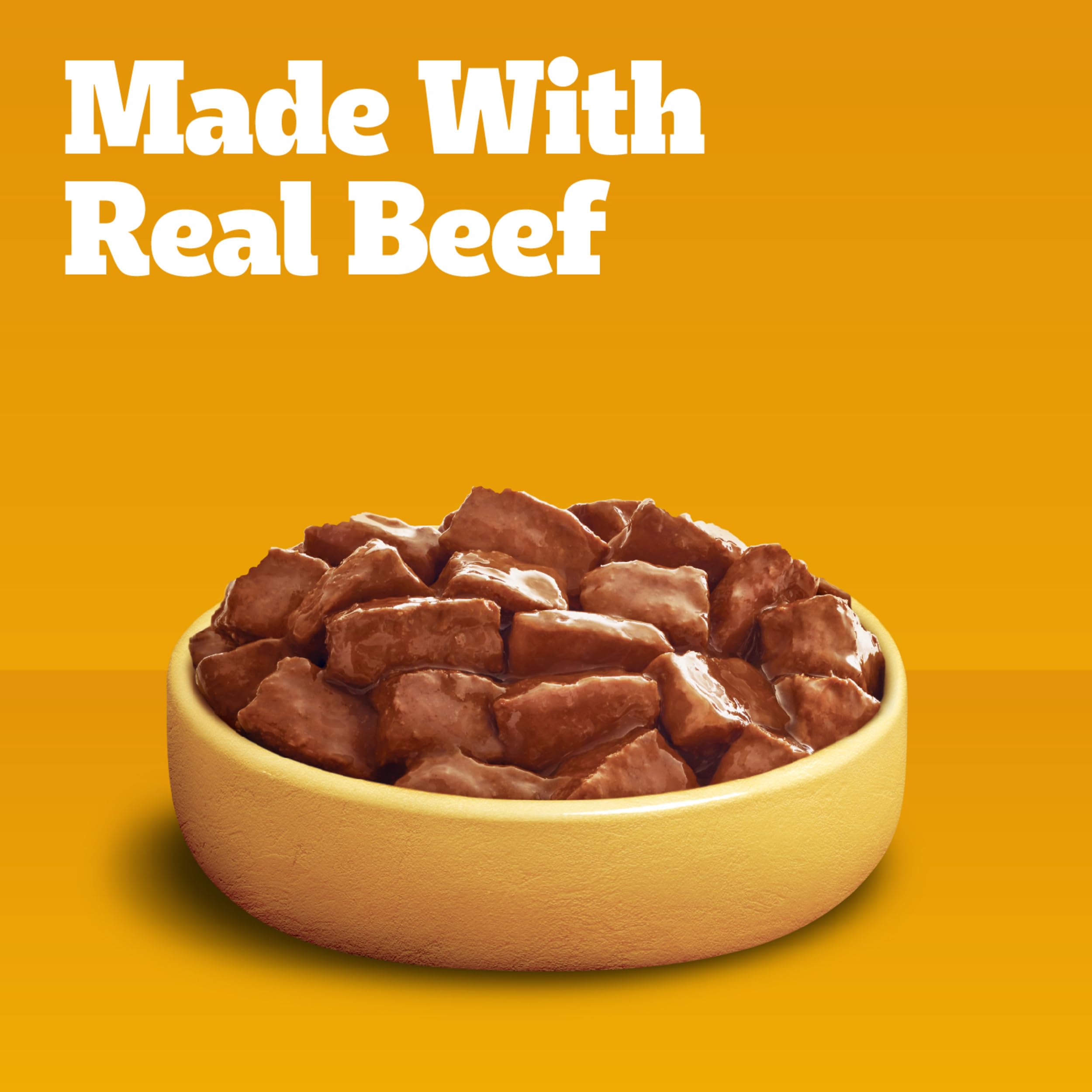 Pedigree Choice Cuts in Gravy Adult Canned Soft Wet Dog Food, Beef & Country Stew, 13.2 oz. Cans (12 Count, Pack of 1)