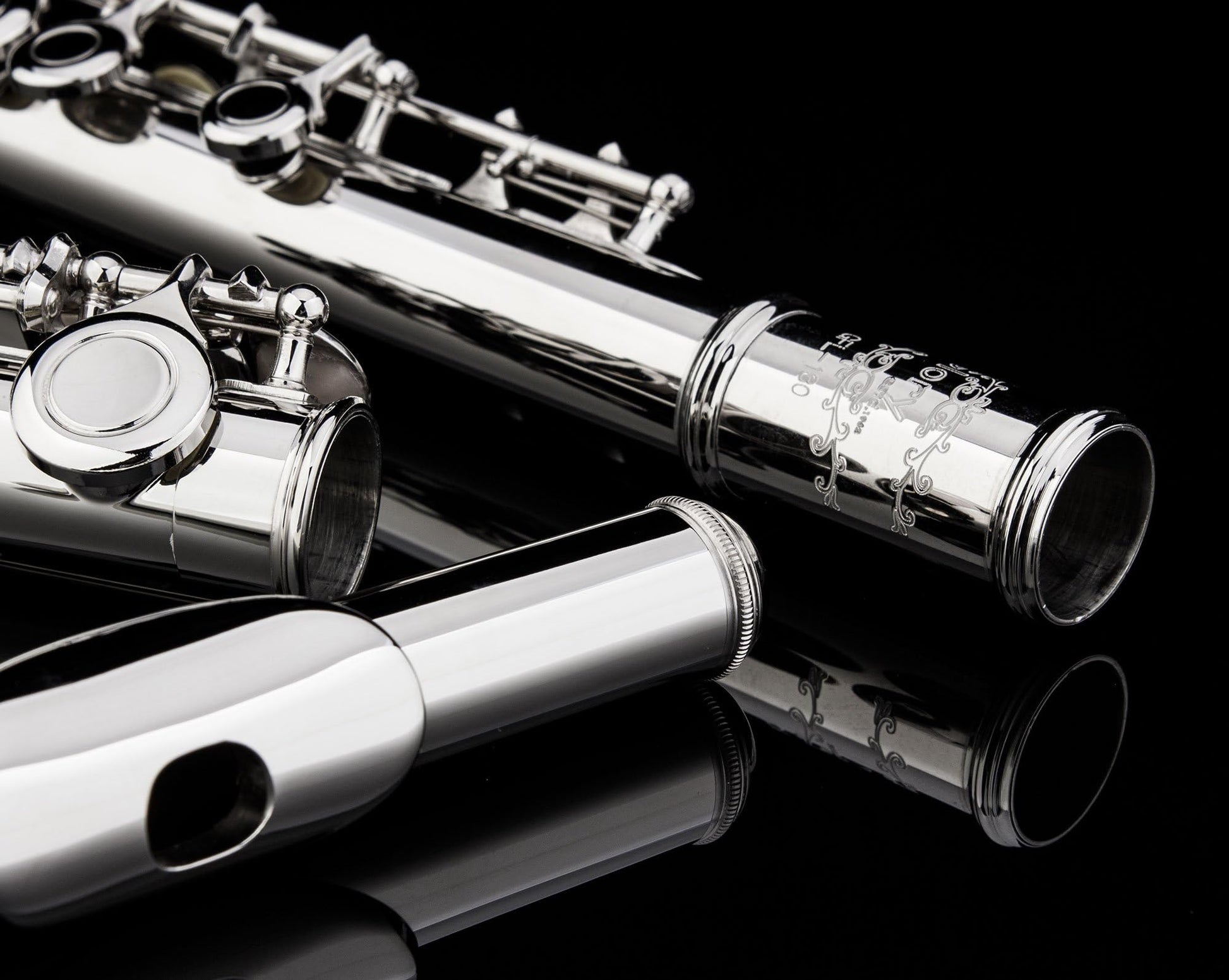 Glory Closed Hole C Flute With Case, Tuning Rod,Joint Grease and Cloth, Gloves, Nickel Siver