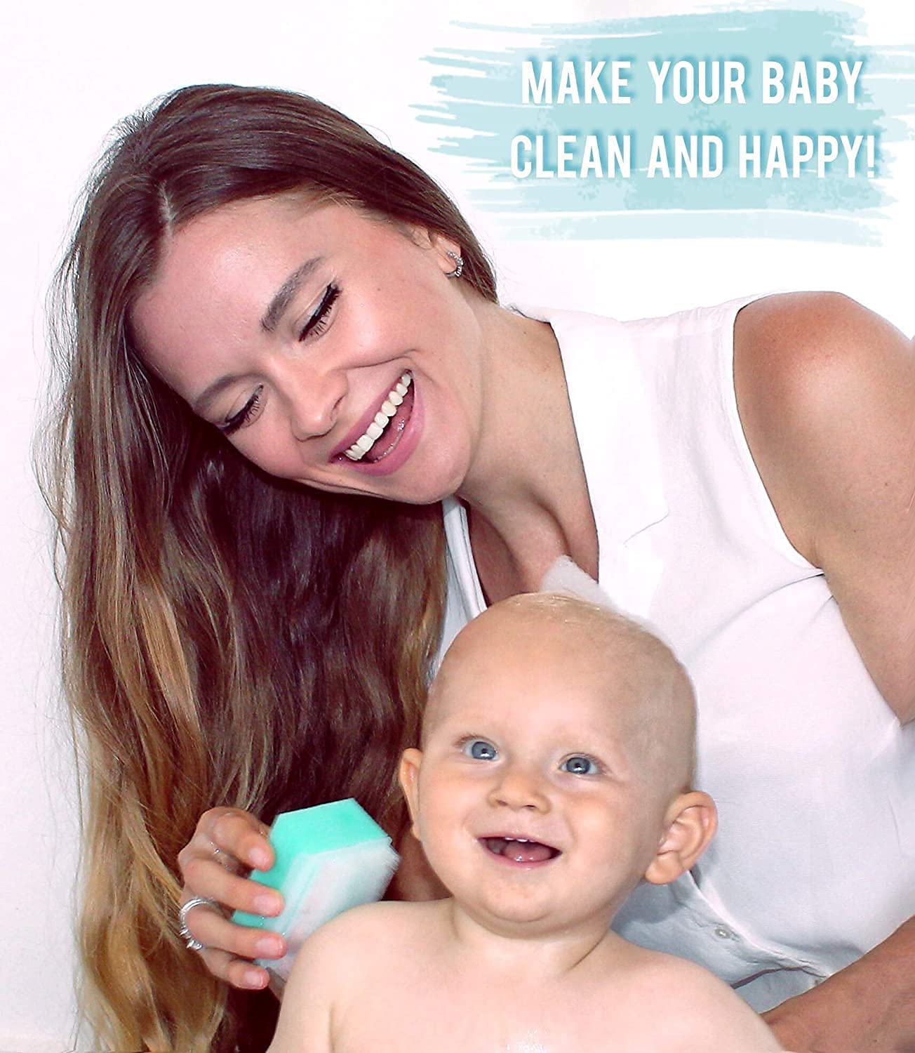 Cradle Cap Brush for Babies - Cradle Cap Treatment | Baby Sponge for Bathing | Baby Brush and Comb Set Newborn | Baby Comb & Scalp Scrubber (Set of 6)