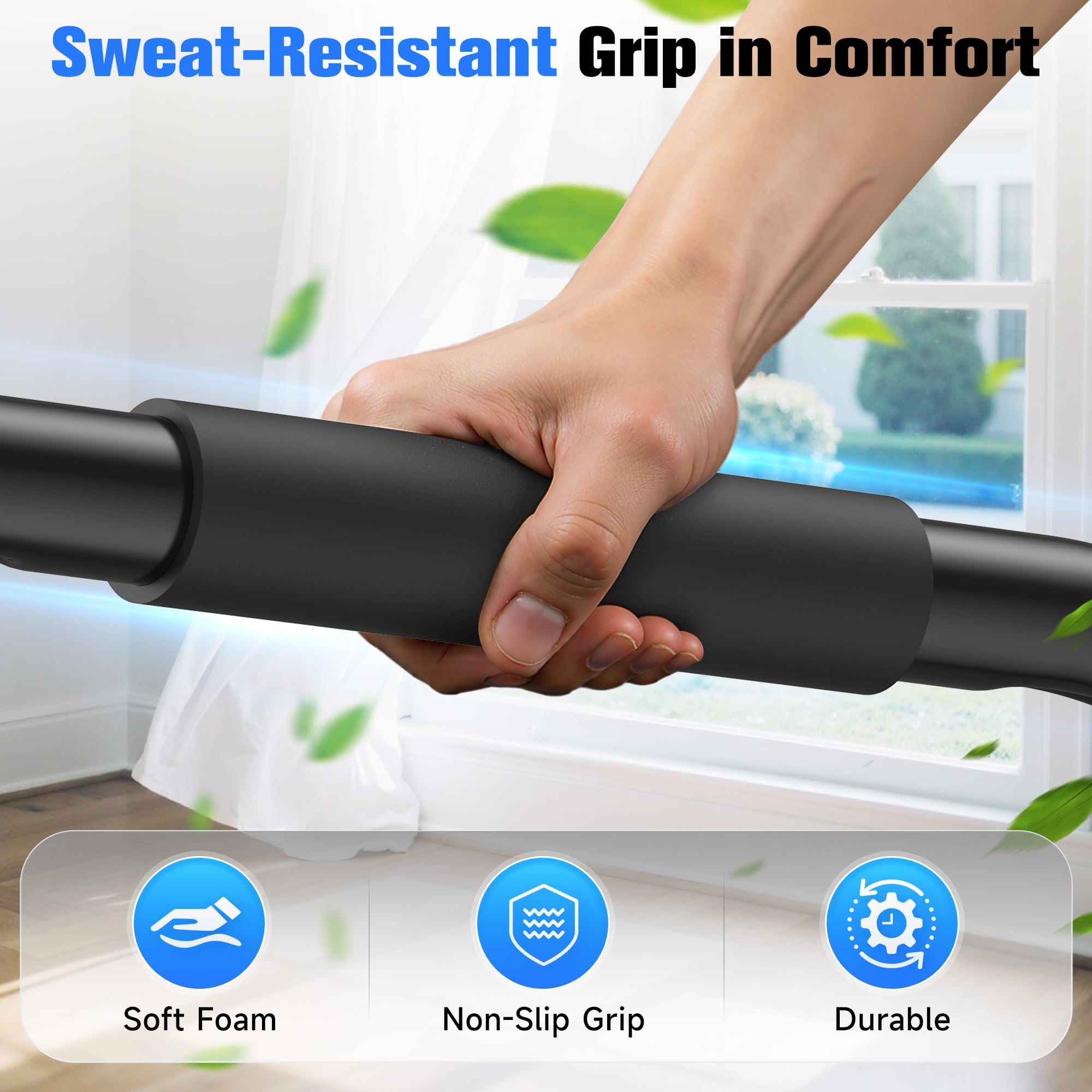 Sportsroyals Adjustable Dip Bar Station, Heavy Duty Parallette & Parallel Bars, 400LBS Stable Dip Stands for Home Gym, Calisthenics & Upper Body Workout Equipment